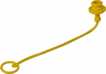 Pièces agricoles - Hydraulique - Bouchon femelle jaune type 12