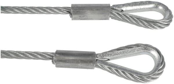 Pièces agricoles - Machines - Câble de traction 6x3770 mm