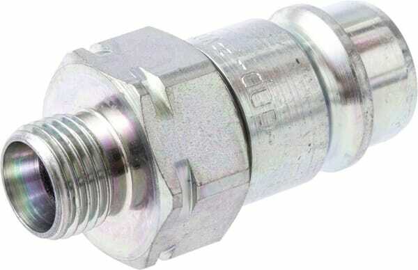 Pièces agricoles - Hydraulique - Coupleur mâle 1/2- M16x1,5-10L