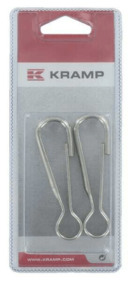 Pièces agricoles - Fasteners - Crochet à ressort 10 x 80mm (2)