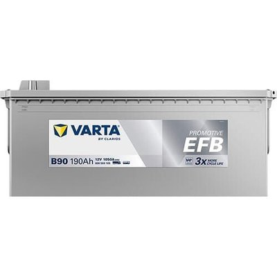 Pièces agricoles - Eclairage - Battery 12V 190Ah 1050A B90 VARTA Dynamic EFB