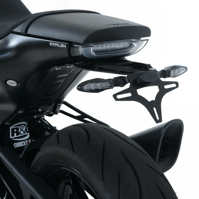 Pièces Quad & Motos - Equipement véhicule - Support de plaque R&G RACING noir Husqvarna 701 Vitpilen