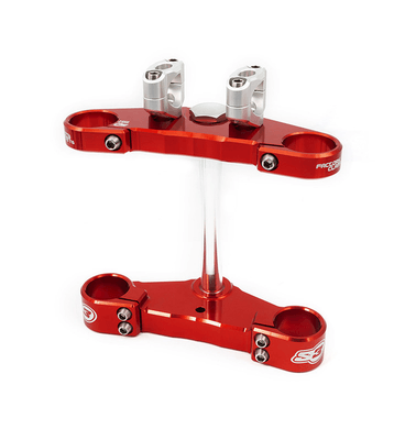 Pièces Quad & Motos - Equipement véhicule - Té de fourche complet S3 Ø39mm rouge Gas Gas Pro fourche Tech