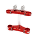 Té de fourche complet S3 Ø39mm rouge Gas Gas Pro fourche Tech