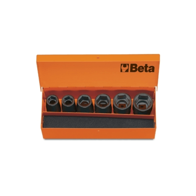 Pièces Quad & Motos - Outillage - Coffret 6 douilles à chocs BETA 1/2''