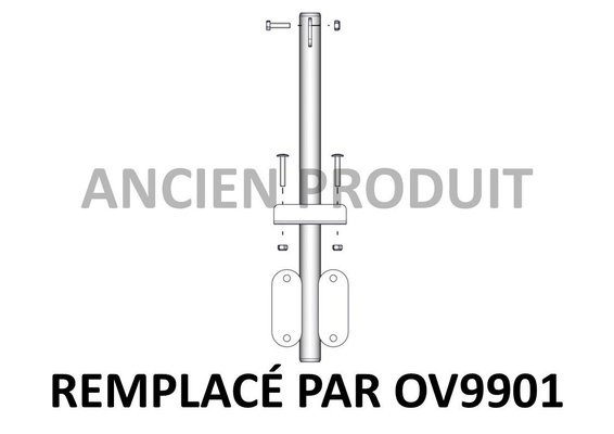 Materiels - Matériel d'élevage - autre - POTEAU ECO OVIN CAPRIN