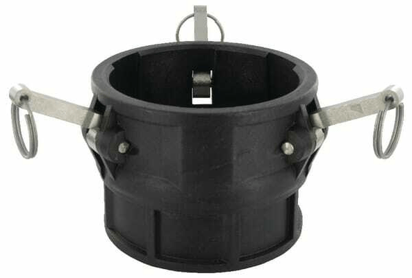 Pièces agricoles - Pièce Pulvérisateur - Camlock Type D 4" filetage femelle polypropylène