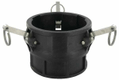 Camlock Type D 4" filetage femelle polypropylène
