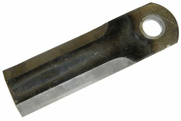 Pièces agricoles - Moissonneuses - Couteau de broyeur de paille 175x50x4,5 mm Ø 20 mm