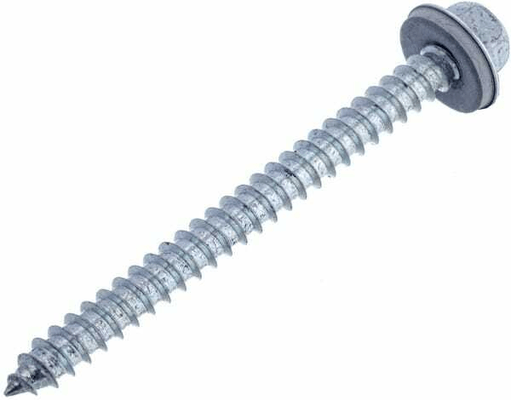 Pièces agricoles - Fasteners - Vis auto-perforante 6.5x75mm,tête hexagonale de 10 mm, DIN 7976 Kramp
