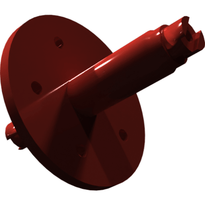 Pièces agricoles - Pièce divers - axe soudé peint