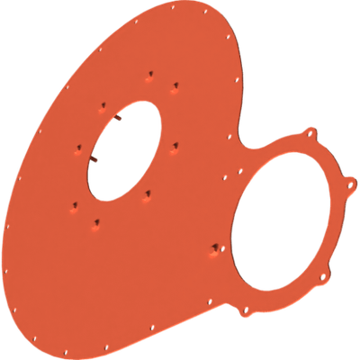 Pièces agricoles - Pièce divers - fond de panier de ventilateur soudé