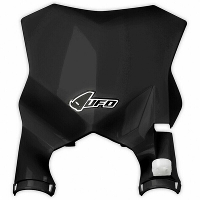 Pièces Quad & Motos - Plastiques - Plaque numéro frontale UFO Stadium noir Kawasaki KX250F/450F