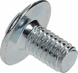 Pièces agricoles - Fasteners - Vis à tête bombée fendue – DIN 88107 M6x10 4.6 Kramp