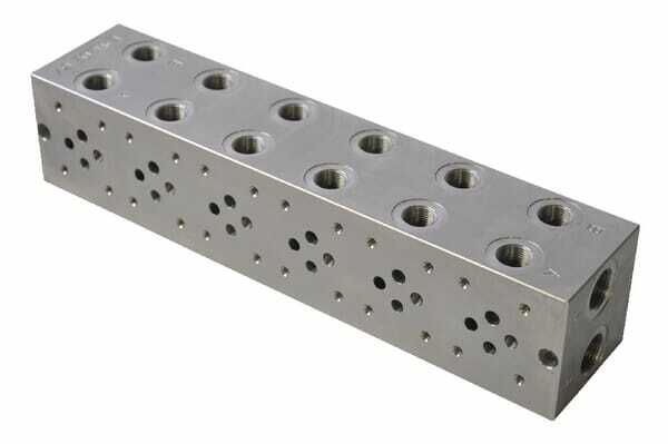 Pièces agricoles - Hydraulique - Base MRA3-6-G-Z NG6 ALU