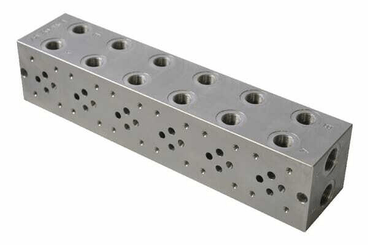 Pièces agricoles - Hydraulique - Base MRA3-6-G-Z NG6 ALU