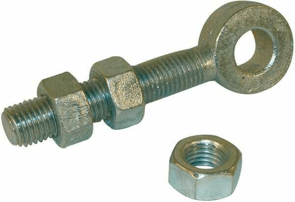 Pièces agricoles - Fasteners - Vis à œillet 7"x1"-1" galvan.