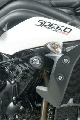Pièces Quad & Motos - Equipement véhicule - Tampons de protection R&G RACING Aero noir Triumph Speed Triple 1050/R / Speed 94/R