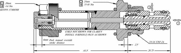Pièces agricoles - Hydraulique - Valve 2/2 SVP08-CDB-00-B-00
