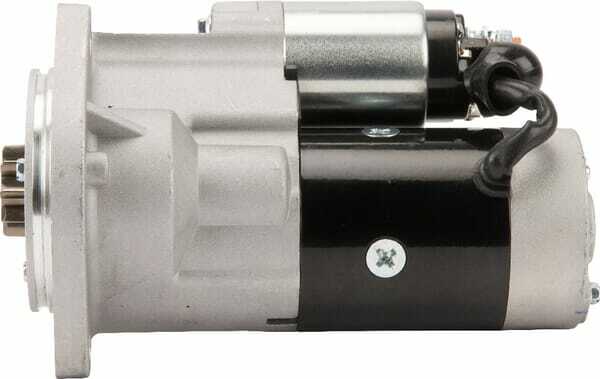 Pièces agricoles - Eclairage - Démarreur réduct. 12V 2,3 kW 9 dents avec réducteur, Kramp
