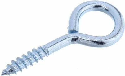 Pièces agricoles - Fasteners - Vis à œillet 5,1 mm, Ø 4x30, ronde, acier