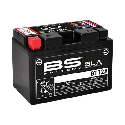 Pièces Quad & Motos - Electrique - Batterie BS BATTERY SLA sans entretien activé usine - BT12A