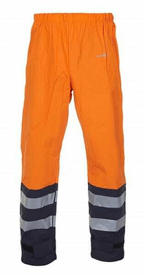 Vêtements et protections - Vêtement  - Pantalon de pluie, imperméable, 2XL, 58-60, Hi-Vis, orange Hydrosoft by, Hydrowear