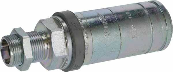 Pièces agricoles - Hydraulique - Raccord rapide Femelle M22x1,5 cloison