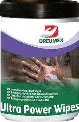 Chimie - Chimie divers - Lingettes nettoyantes Dreumex Ultra Power Wipes x90