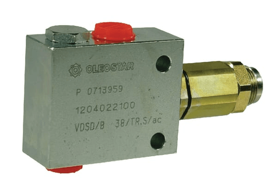 Pièces agricoles - Hydraulique - Clapet de régulation de pression en acier