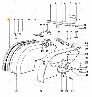 Pièces agricoles - Cabine et structure - AILE
