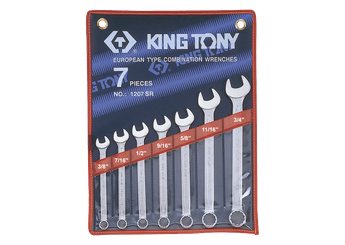 Outils - Outils divers - Trousse de 7 clés mixtes pouces 3/8 à 3/4"