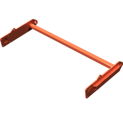 Pièces agricoles - Pièce divers - cadre avant packer soudé -peint-