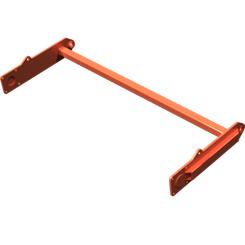 Pièces agricoles - Pièce divers - cadre avant packer soudé -peint-