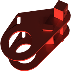 Pièces agricoles - Pièce divers - Support de guidage peint