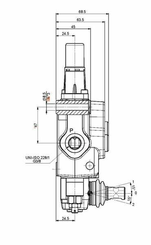 Pièces agricoles - Hydraulique - Distributeur monobloc