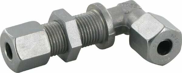 Pièces agricoles - Hydraulique - Coude passe cloison 8S