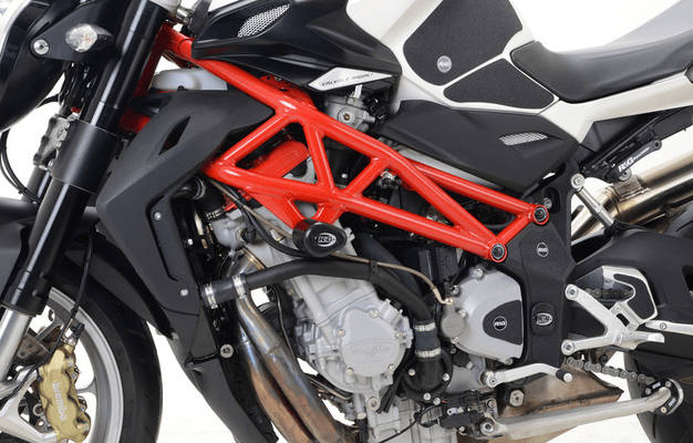 Pièces Quad & Motos - Equipement véhicule - Tampons de protection R&G RACING Aero noir MV Agusta Brutale 1090