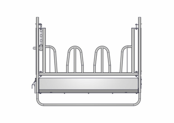 Accessoires et options matériel  - Matériel d'élevage - autre - RATELIER 4 FACES TYPE PTF SANS TOIT