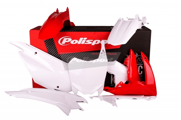 Pièces Quad & Motos - Plastiques - Kit plastique POLISPORT couleur origine Honda CRF110F
