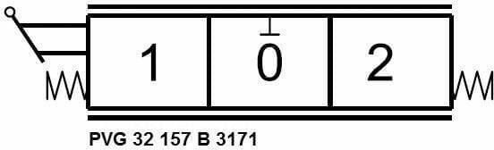 Pièces agricoles - Hydraulique - Comm. manuelle mécanique 157-B-3171