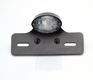Feu arrière avec support de plaque V PARTS Noir Oval universel