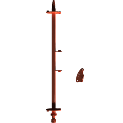 Pièces agricoles - Pièce divers - bride d’accouplement soudée -peinte-