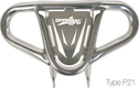 Bumper avant ART Type P21 aluminium - Suzuki LT-Z250
