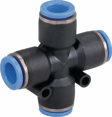 Pièces agricoles - Pièce pneumatique - Connecteur en X 12mm