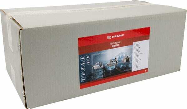 Pièces agricoles - Eclairage - Démarreur 12 V 4,0 kW 10 dents, Kramp