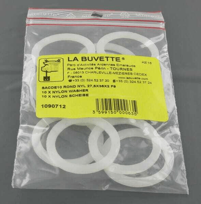 Pièces agricoles - Cloture,Jardin & Sylviculture - Bague en nylon (10pcs) 27.5X3