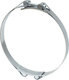 Collier de serrage, 220-230 mm double boulon, double bande DIN912 zingué Kramp