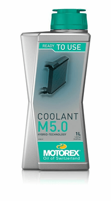 Pièces Quad & Motos - Lubrifiants et nettoyants - Liquide de refroidissement MOTOREX Coolant M5.0 - 1L