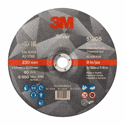 Outils - Outils divers - Disque à tronçonner 51802 T42 230x2,5x22,23 mm